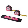 0446-0 - 3-PC PINK MEASURING TOOL SET