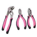 0468-0 - 3-PC PINK PLIER SET