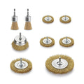 1769-0 - 9-PC WIRE WHEEL & CUP BRUSH SET