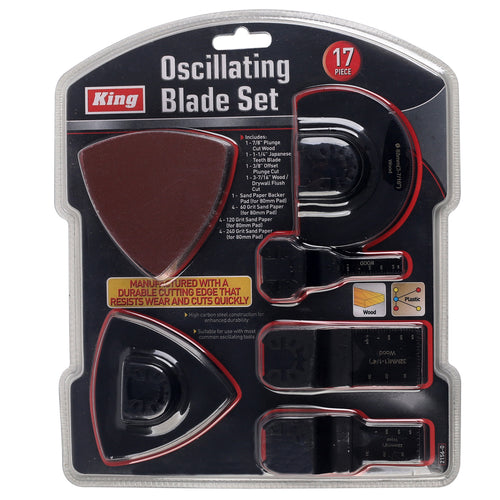 2156-0 - 17-PC OSCILLATING BLADE SET