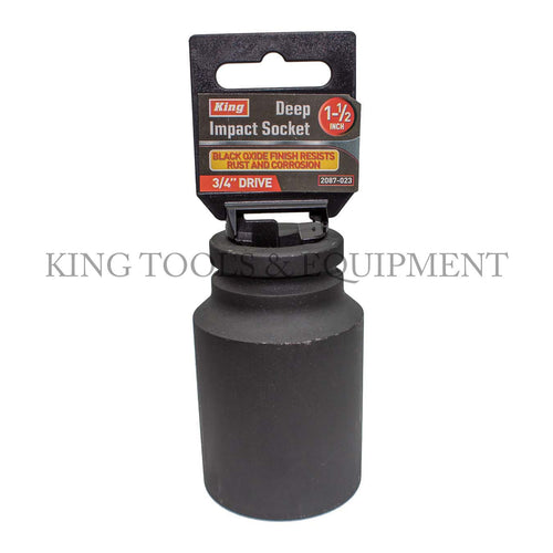 3/4" Dr. 1-1/2" DEEP IMPACT SOCKET, SINGLE PIECE, SAE - 2087-0